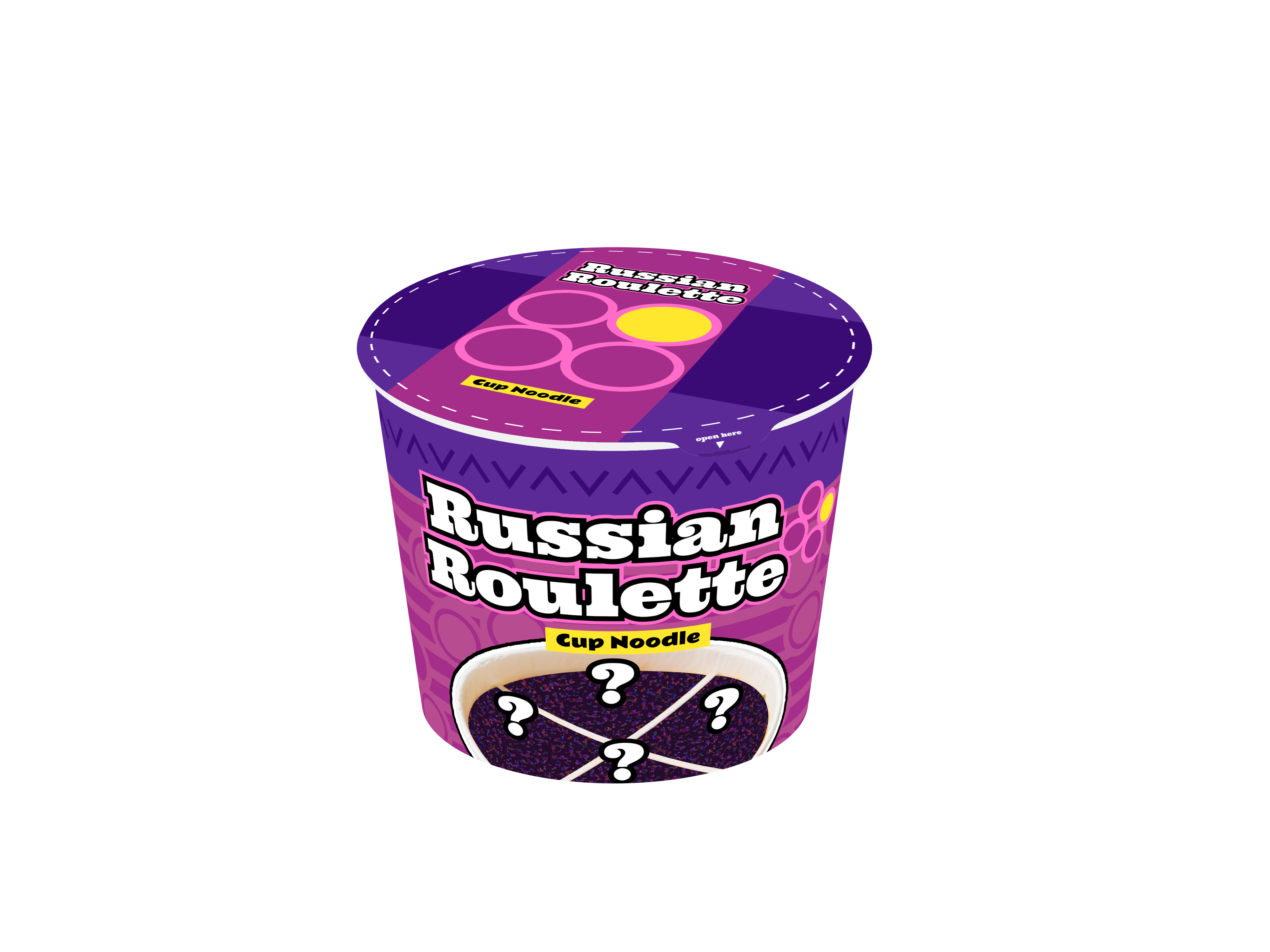 Russian Roulette Cup Noodle メイン商品